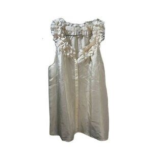 J Crew Silk Sleeveless Blouse‎ Size 0 NWOT
